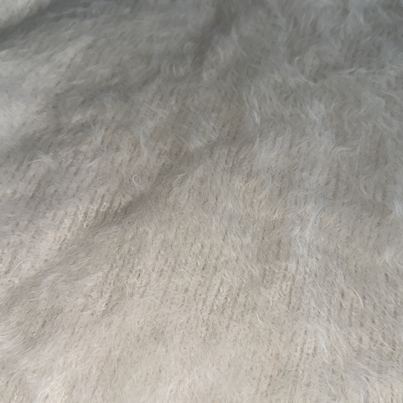 Alexa Chung Alexachung Ivory White Cream Hampton Brushed Alpaca Sweater Jumper - Picture 17 of 17